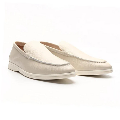 VORO Cowhide Leather Loafers