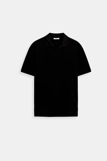 VORO Woolen Structure Polo T-Shirt