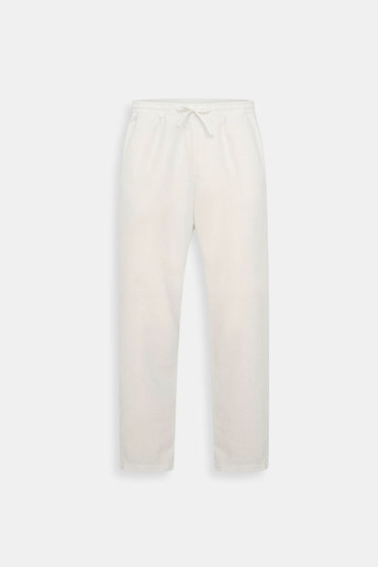 VORO Cotton & Linen Blend Drawstring Pants