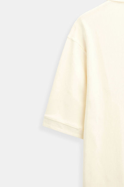 VORO Woolen Structure Polo T-Shirt