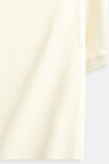 VORO Woolen Structure Polo T-Shirt