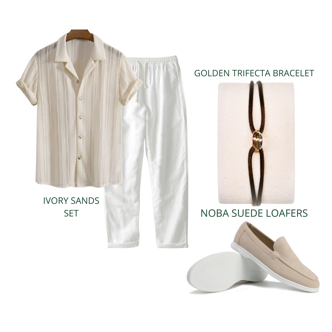 VORO 4 piece set- Ivory Sands