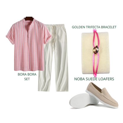 VORO 4 piece set- Pink