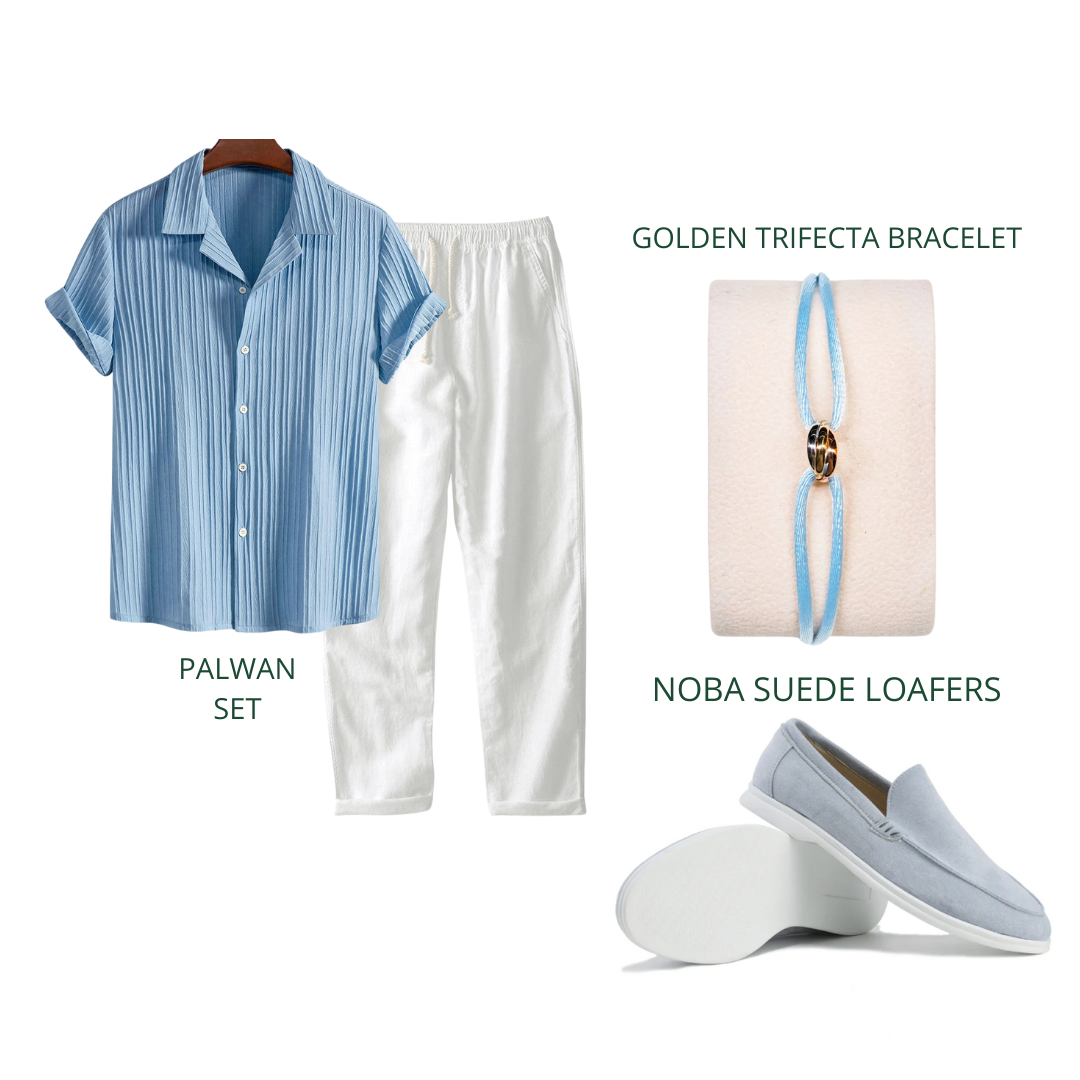 VORO 4 piece set- Light Blue