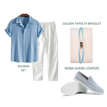 VORO 4 piece set- Light Blue