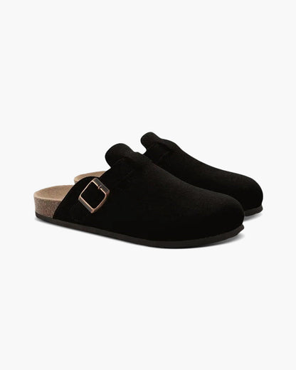 VORO Suede Clogs