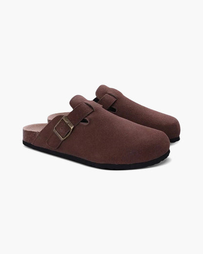 VORO Suede Clogs