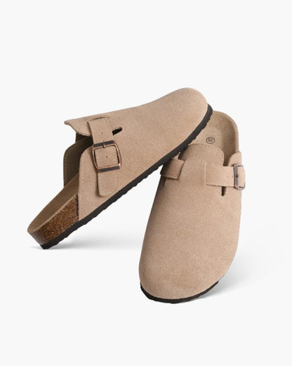 VORO Suede Clogs