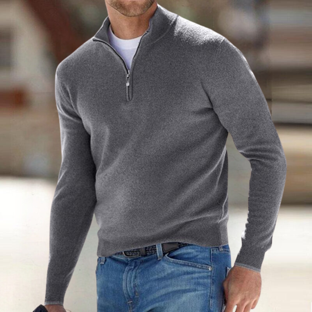 Santous Zip-Up Sweater