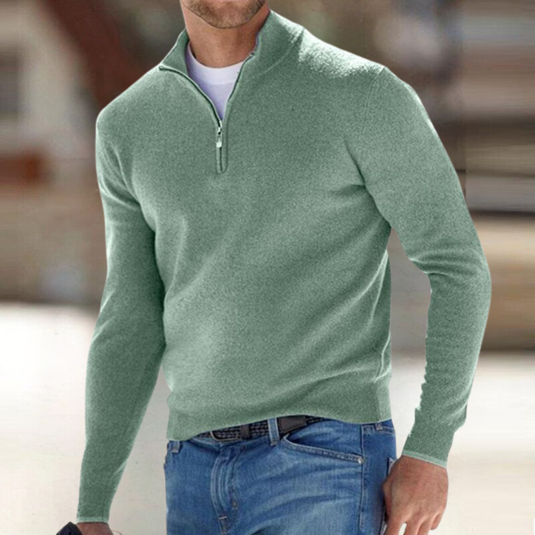Santous Zip-Up Sweater