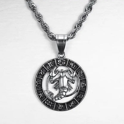 VORO- Zodiac Sign Necklace - Silver