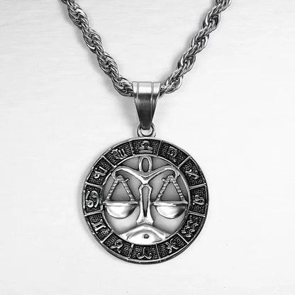VORO- Zodiac Sign Necklace - Silver