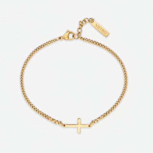 VORO® Cross Bracelet · 18K Gold