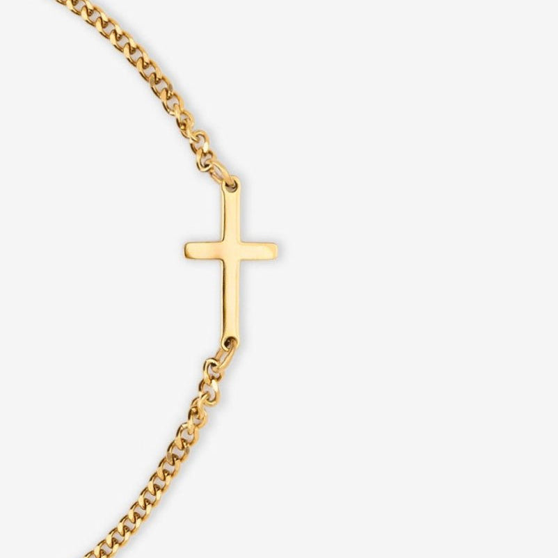 VORO® Cross Bracelet · 18K Gold
