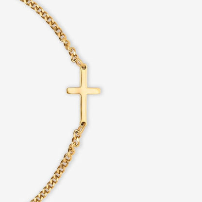 VORO® Cross Bracelet · 18K Gold