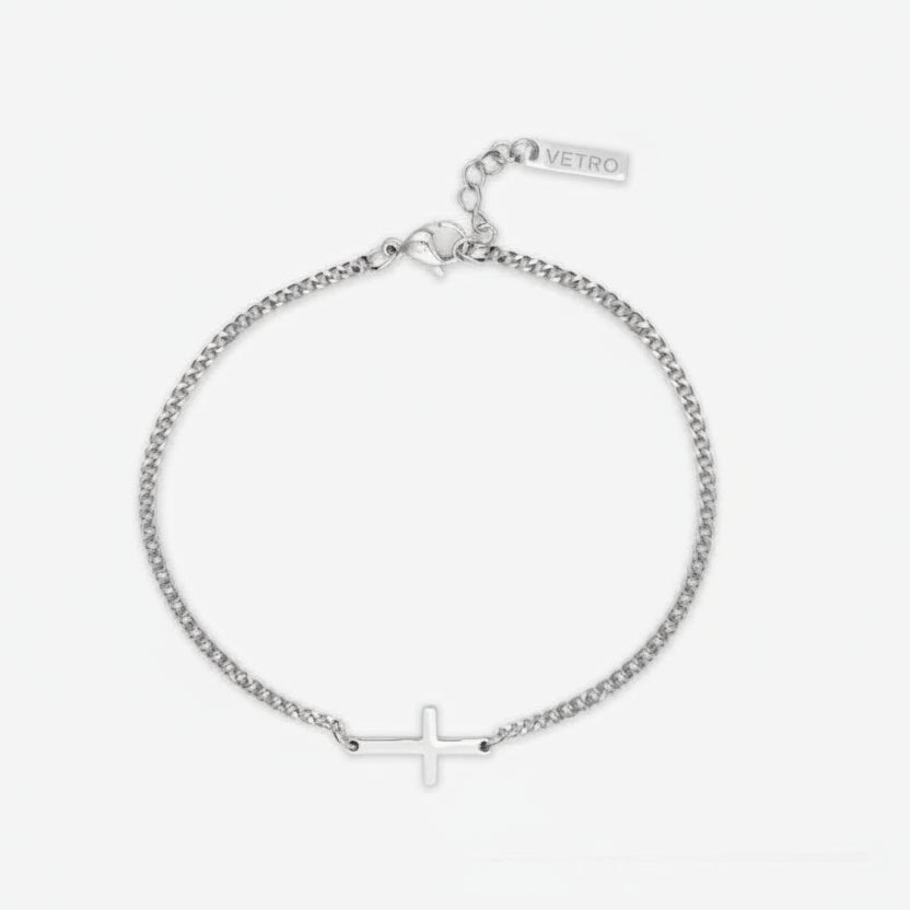 VORO® Cross Bracelet · Silver