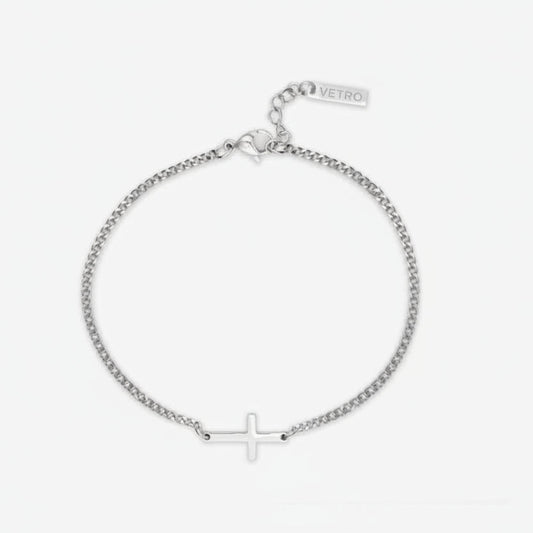 VORO® Cross Bracelet · Silver