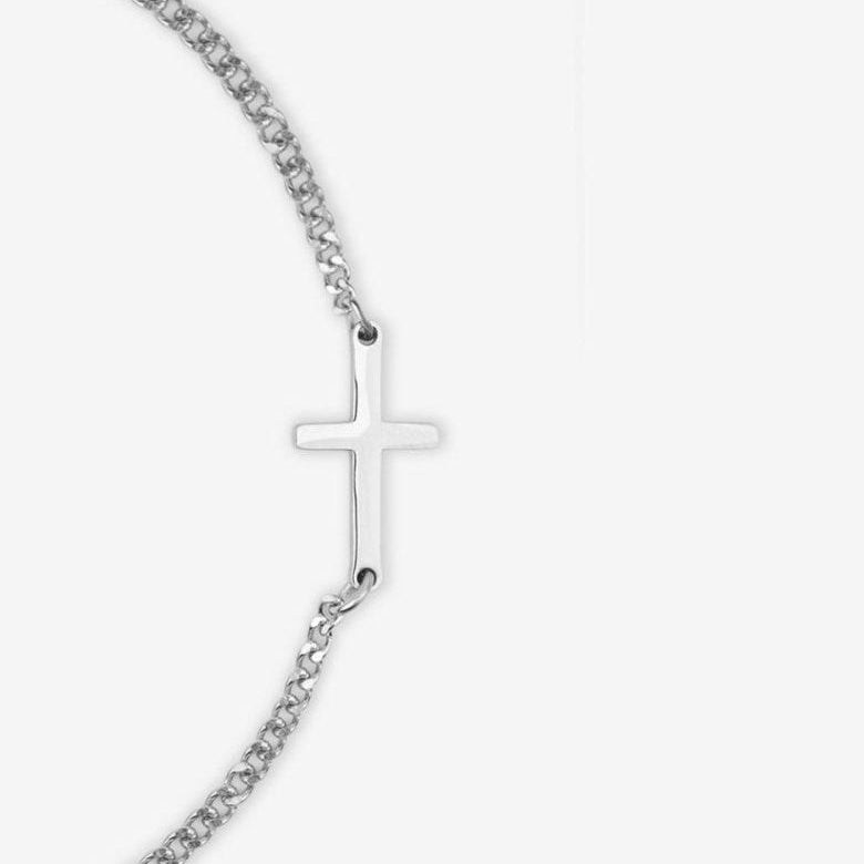 VORO® Cross Bracelet · Silver