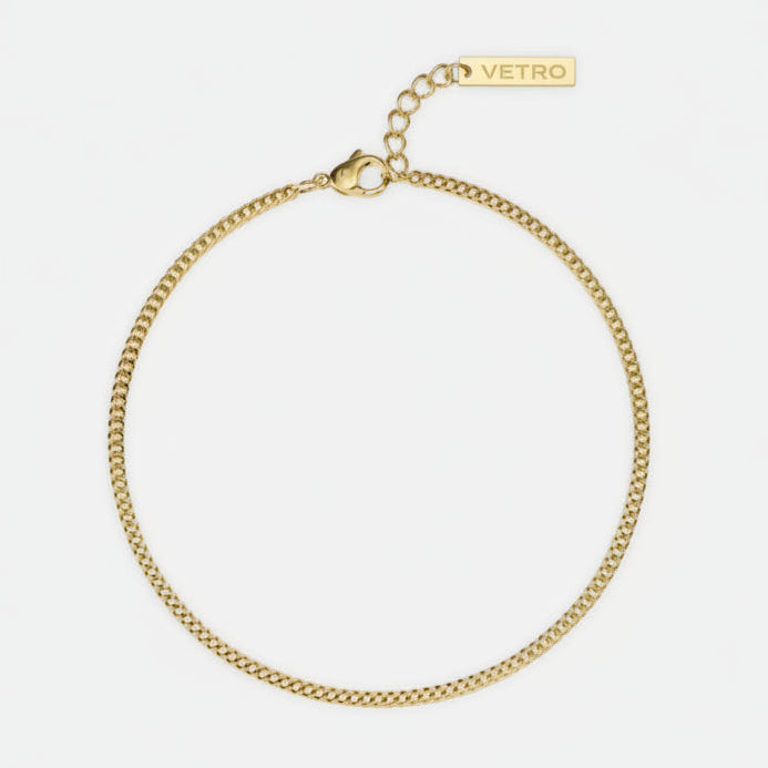 VORO® Cuban Bracelet 1.8MM · 18K Gold