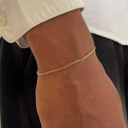 VORO® Cuban Bracelet 1.8MM · 18K Gold