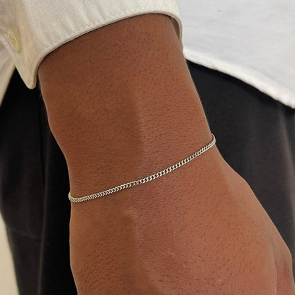 VORO® Cuban Bracelet 1.8MM · Silver