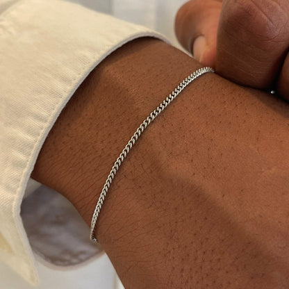 VORO® Cuban Bracelet 1.8MM · Silver