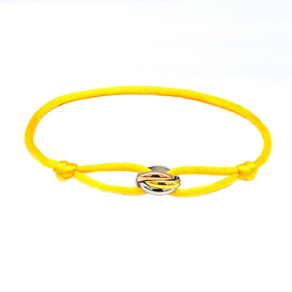 Golden trifecta bracelet